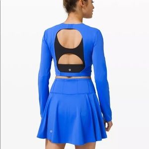 Blue Lululemon Runnin Pretty Dress
